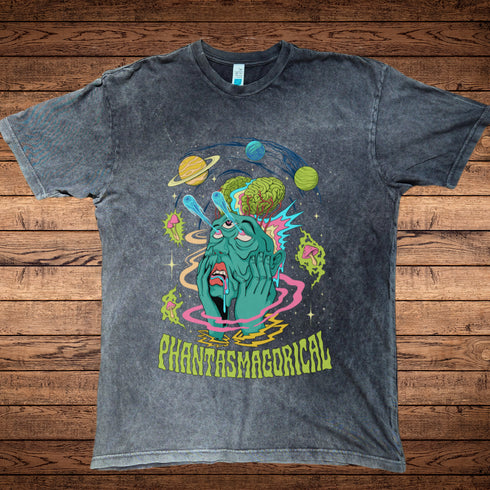 Intergalactic Mind Melt Premium Mineral Wash Vintage Unisex Tee